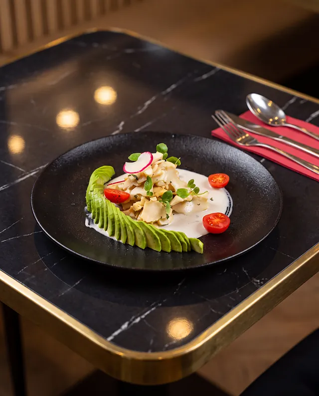 Carpaccio de loco