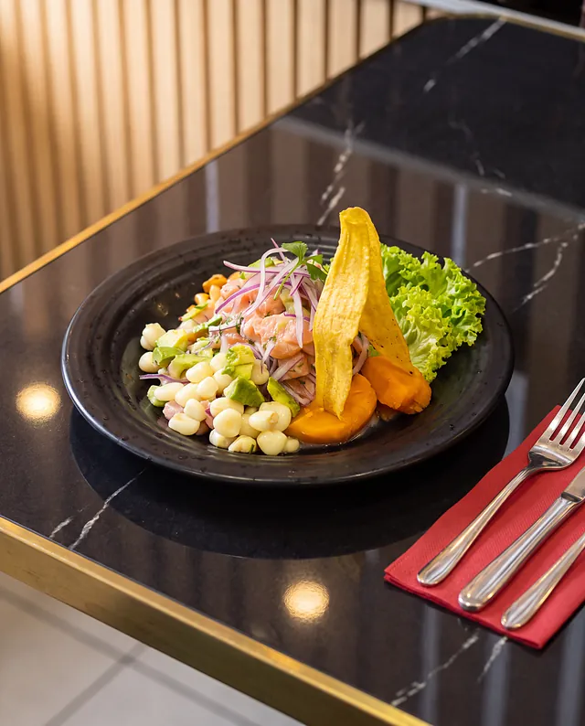 Ceviche salmón