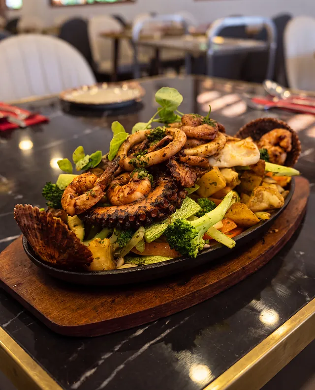 Parrilla de mariscos